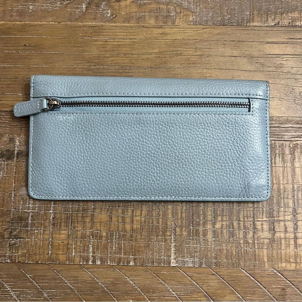 Lavemi RFID Blocking Ultra Slim Real Leather Credit Card Holder Clutch Wallet - Picture 4 of 7